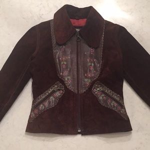 Vintage 70s suede jacket